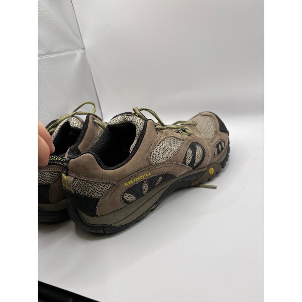 Merrell Falcon Athletic Shoes Womens Size 9 Brown Green Hiking Trail Outdoor